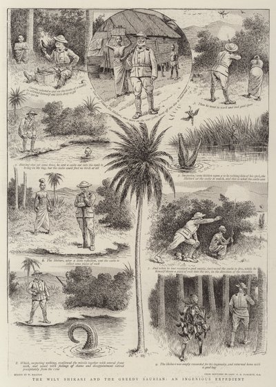 Wily Shikariと独創的な手段である貪欲なSaurian 作： William Ralston